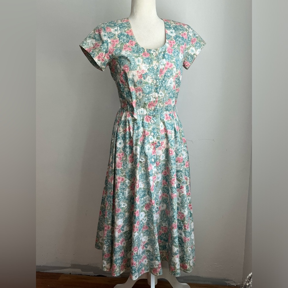 VINTAGE Karin Stevens Cottage Dress sz M